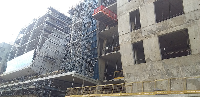 85 Anderson Street construction, Johannesburg